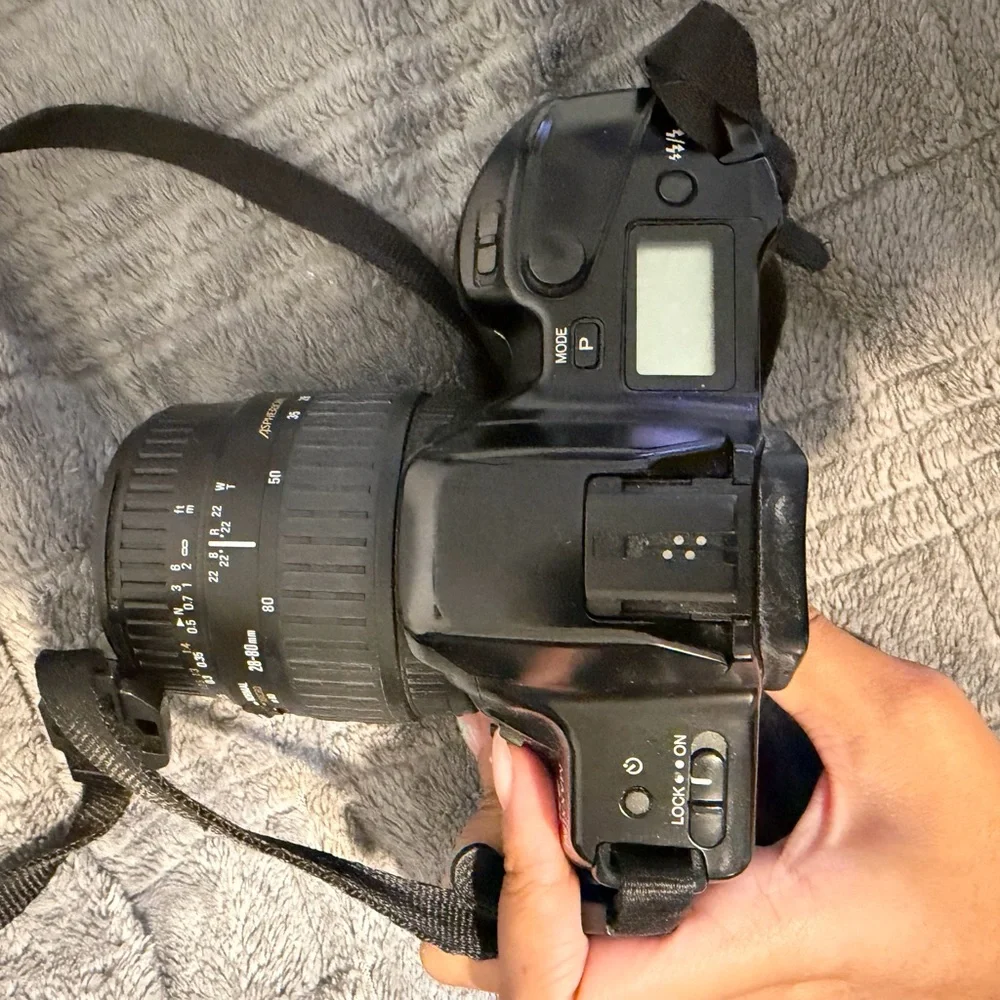 Minolta Maxxuim 3xi black film camera